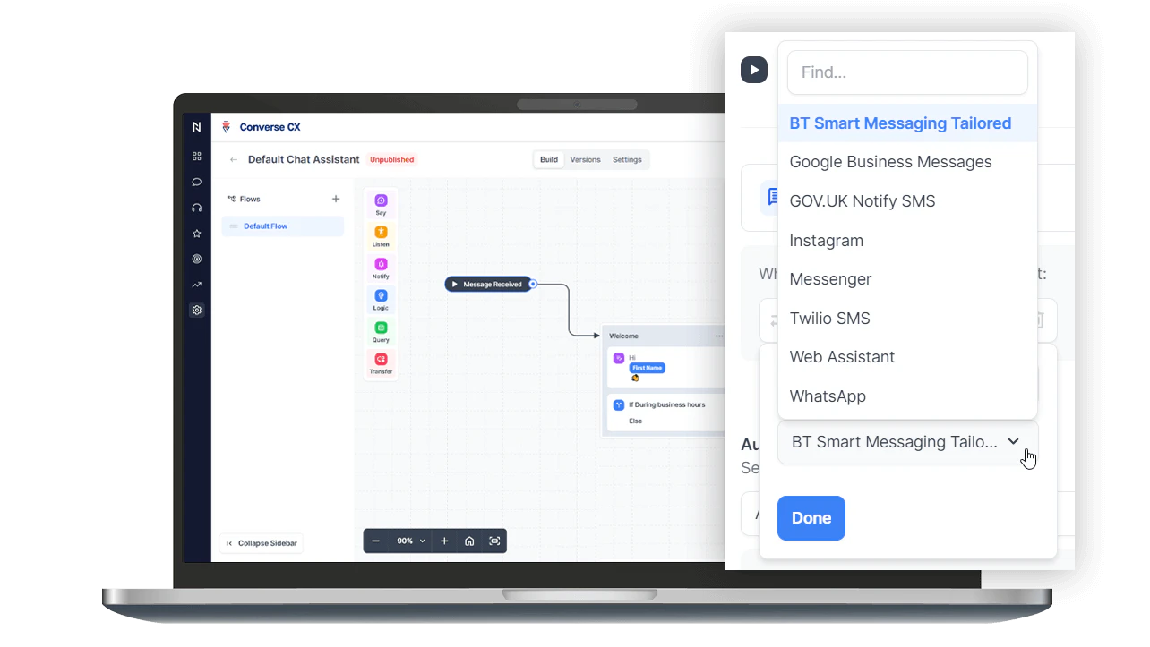 screenshot of Liberty Converse